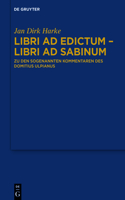 Libri ad edictum – libri ad Sabinum