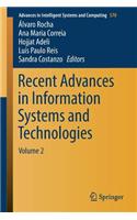 Recent Advances in Information Systems and Technologies