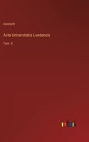 Acta Universitatis Lundensis