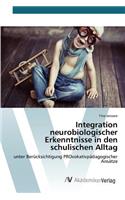 Integration neurobiologischer Erkenntnisse in den schulischen Alltag