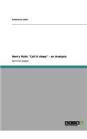 Henry Roth Call it sleep - an Analysis