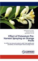 Effect of Potassium Pre-Harvest Spraying on Orange Fruits