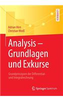 Analysis - Grundlagen Und Exkurse
