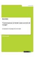 Conversazione in Sicilia. Juste un récit de voyage?: La toponymie et le paysage de la terre natale