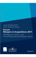 Forum Mergers & Acquisitions 2011