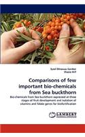 Comparisons of Few Important Bio-Chemicals from Sea Buckthorn: (English)