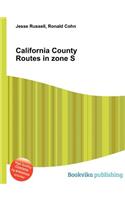 California County Routes in Zone S