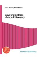 Inaugural Address of John F. Kennedy
