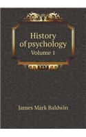 History of Psychology Volume 1