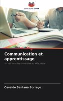 Communication et apprentissage