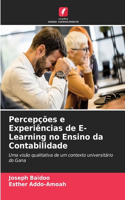 Percepções e Experiências de E-Learning no Ensino da Contabilidade