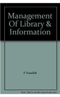 Management Of Library & Information