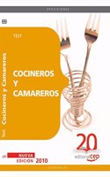 Cocineros y Camareros. Test (Coleccion 64) (Spanish Edition)