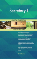 Secretary I Critical Questions Skills Assessment