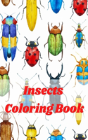 Insect Coloring Book: Gorgeous bugs Coloring Book Bugs And Insects Coloring Book For Kids! A Unique Collection Of Coloring Page Bugs Kids Coloring Book Fun Facts for Kids