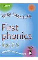 Collins Easy Learning First Phonics 3-5