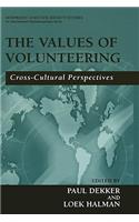 Values of Volunteering