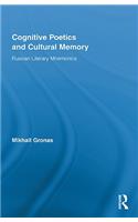 Cognitive Poetics and Cultural Memory