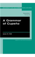 A Grammar of Cupeno