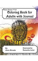 Coloring Book for Adults with Journal