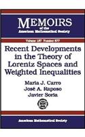 Recent Developments in the Theory of Lorentz Spaces and Weighted Inequalities