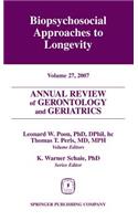 Annual Review of Gerontology and Geriatrics, Volume 27, 2007