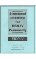 Structured Interview for Dsm-Iv(r) Personality (Sidp-IV)