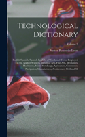 Technological Dictionary; English Spanish, Spanish-English, of Words and Terms Employed in the Applied Sciences, Industrial Arts, Fine Arts, Mechanics, Machinery, Mines Metallurgy, Agriculture, Commerce, Navigation, Manufactures, Architecture, Civi