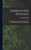 Lehrbuch Der Zoologie