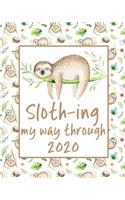 Sloth-ing my way through 2020