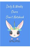 Daily & Weekly Chore Chart Notebook