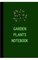 Garden Plants Notebook