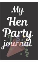 My Hen Party Journal