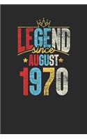 Legend Since August 1970