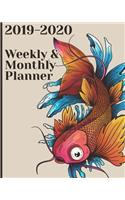 2019-2020 Weekly & Monthly Planner