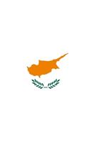 The Flag of Cyprus Overlaid on The Map of the Nation Journal
