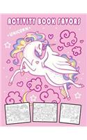 Unicorn Activity Book Favors