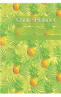 Chore Planner: Pineapple Pattern Design Cover(9 Chores List Logbook)