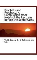 Prophets and Prophecy