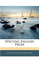 Writing English Prose