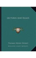 Lectures and Essays: (English)