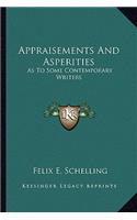 Appraisements and Asperities