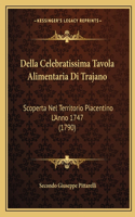 Della Celebratissima Tavola Alimentaria Di Trajano