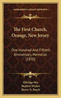 First Church, Orange, New Jersey