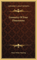 Geometry Of Four Dimensions