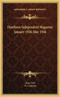 Dearborn Independent Magazine January 1926-May 1926