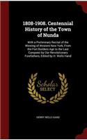 1808-1908. Centennial History of the Town of Nunda