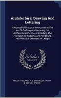 Architectural Drawing And Lettering