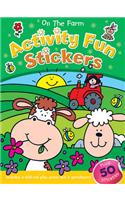 On the Farm Activity Fun Sticker Book