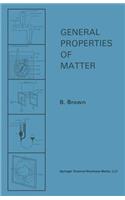 General Properties of Matter